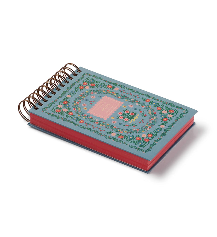 Rifle paper Co - Rosette Desktop Spiral Notepad - Bloc de notas A6 (15 x 10 cm)