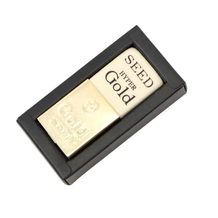 Seed – Hyper Gold Eraser – Eraser with gold metallic cover (2.2 x 5 cm)