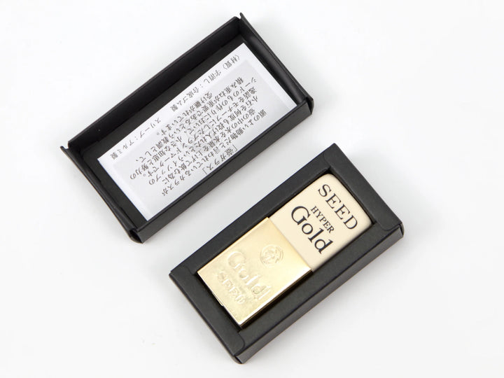 Seed – Hyper Gold Eraser – Eraser with gold metallic cover (2.2 x 5 cm)