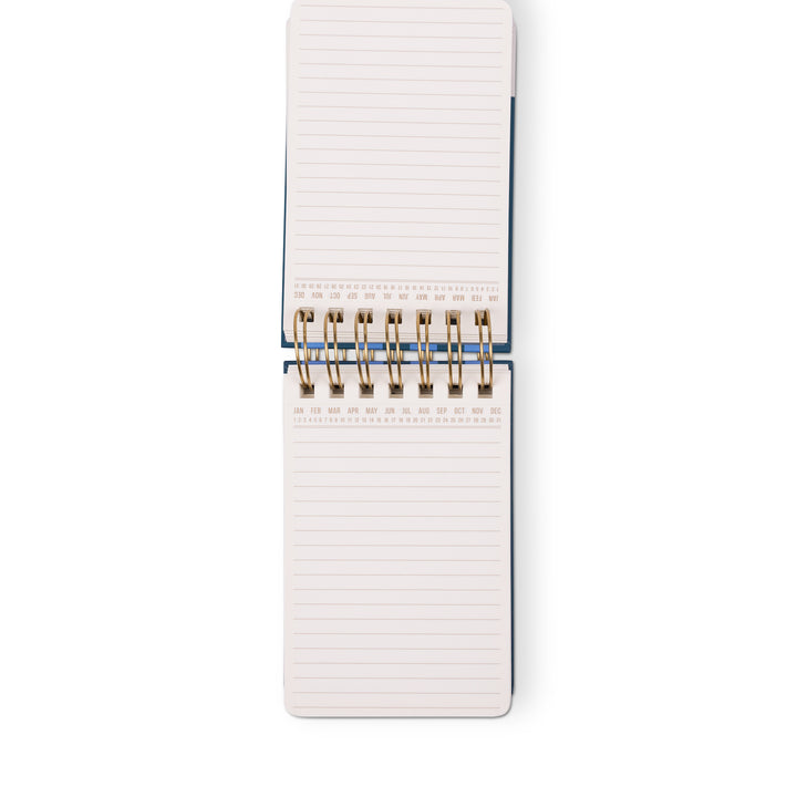 Designworks Ink - Chunky Notepad Wavy - A6 Open Date Notepad (4" x 6")