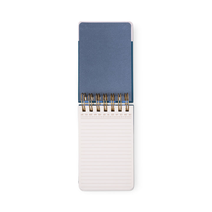 Designworks Ink - Chunky Notepad Wavy - A6 Open Date Notepad (4" x 6")