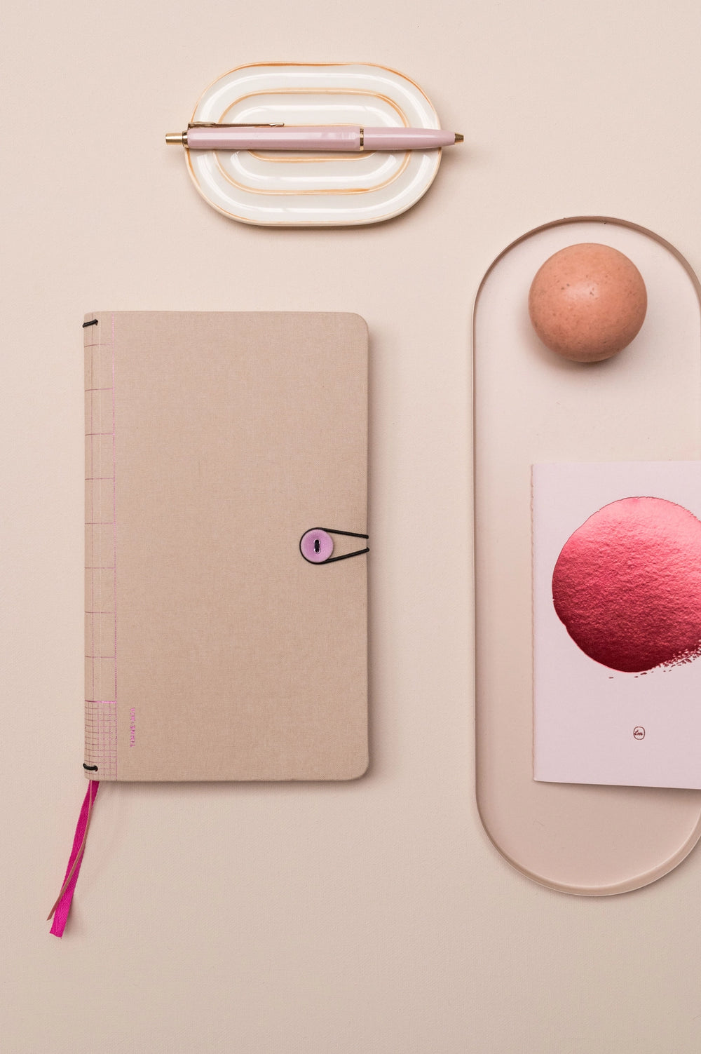 Tinne Mia Button notebook