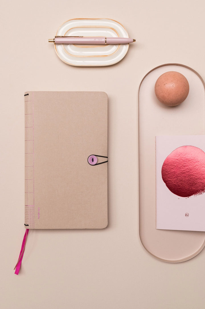Tinne Mia Button notebook