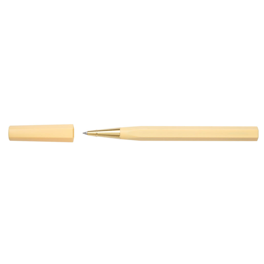 Ystudio – Glamour Evolve - Ocean Sustainable Rollerball Pen Pen Dawn Yellow– Bolígrafo tinta de gel (14,8 cm)