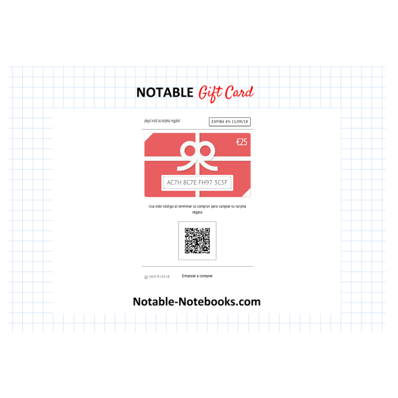 Digital Gift Card