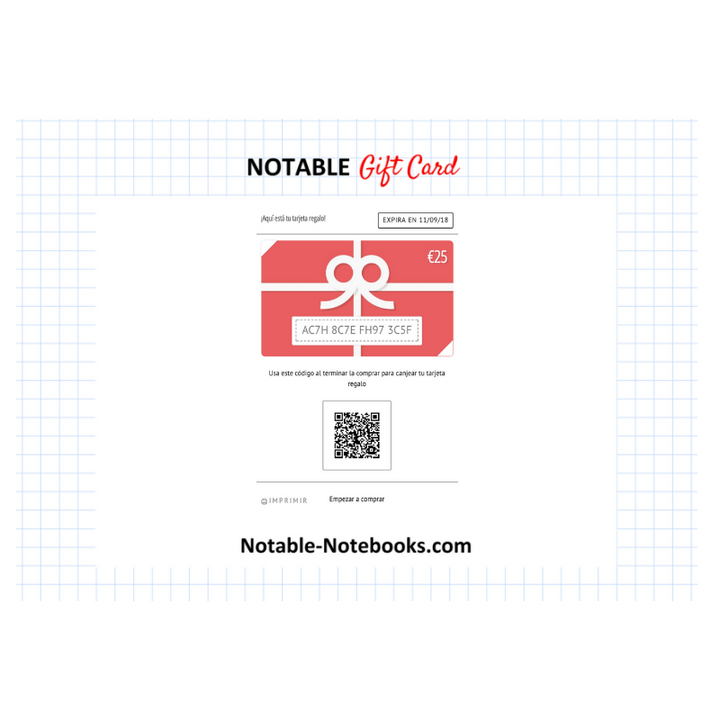 Digital Gift Card