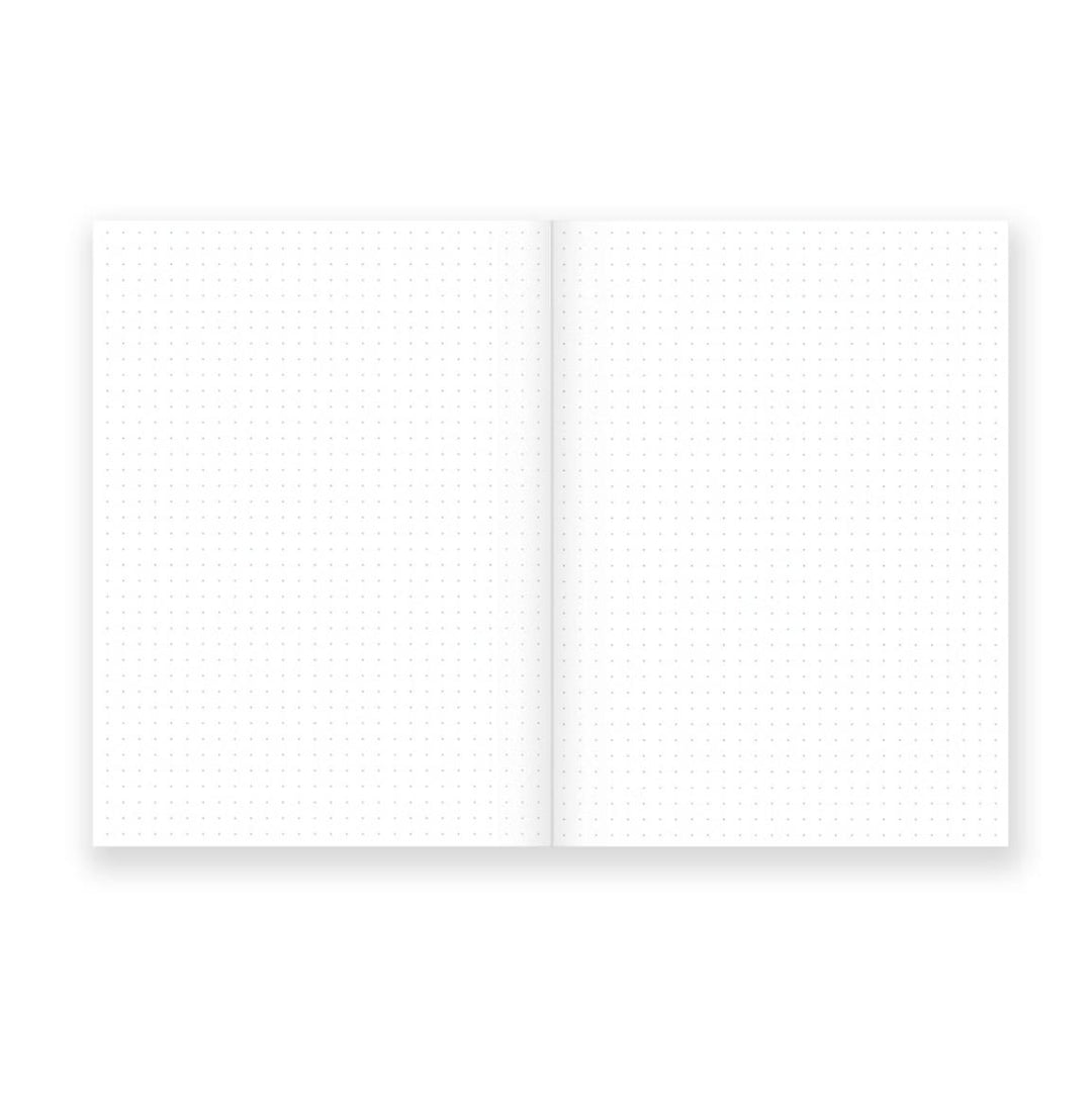 A-Journal - Bullet Journal - Cuaderno Malla de Puntos A5 (16 x 21,5 cm)