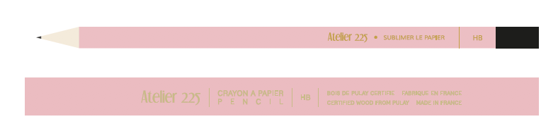 Atelier 225 - Crayon + Etui - 8" Assorted Color Boxed Pencils