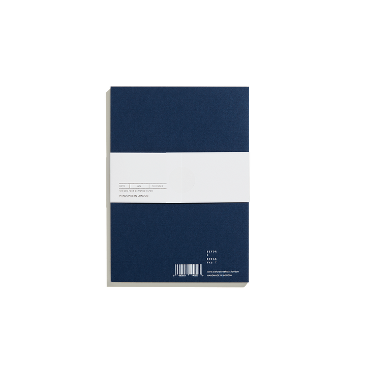 Before Breakfast - Layflat Swiss Bound Notebook Dots - B6 Dot Mesh Notebook (13.2 x 19cm)