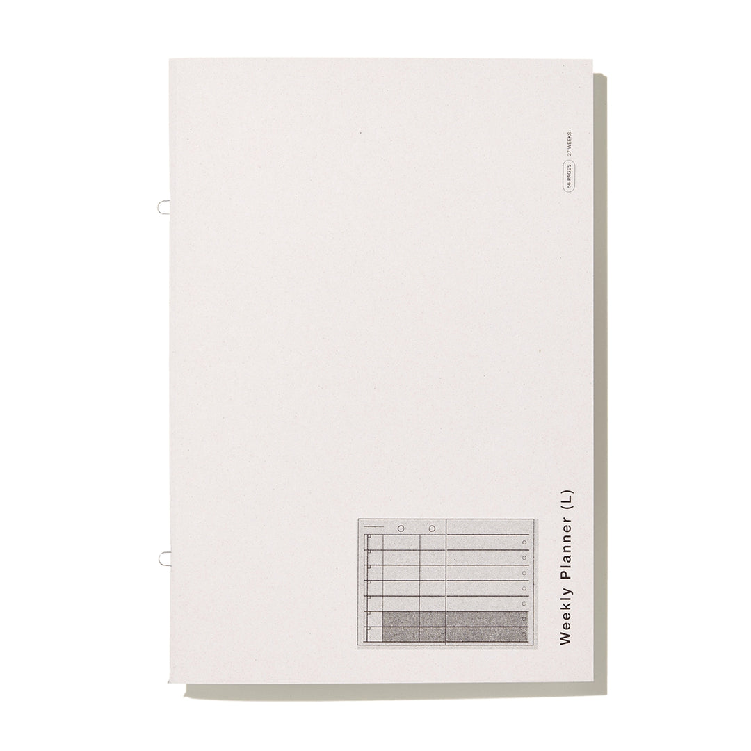 Before Breakfast - Weekly  Planner L - Planificador Semanal A4 (27,5 x 19,5 cm)