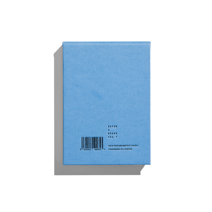 Before Breakfast – Work Pad Blue – Notepad A6 (12 x 9 cm)