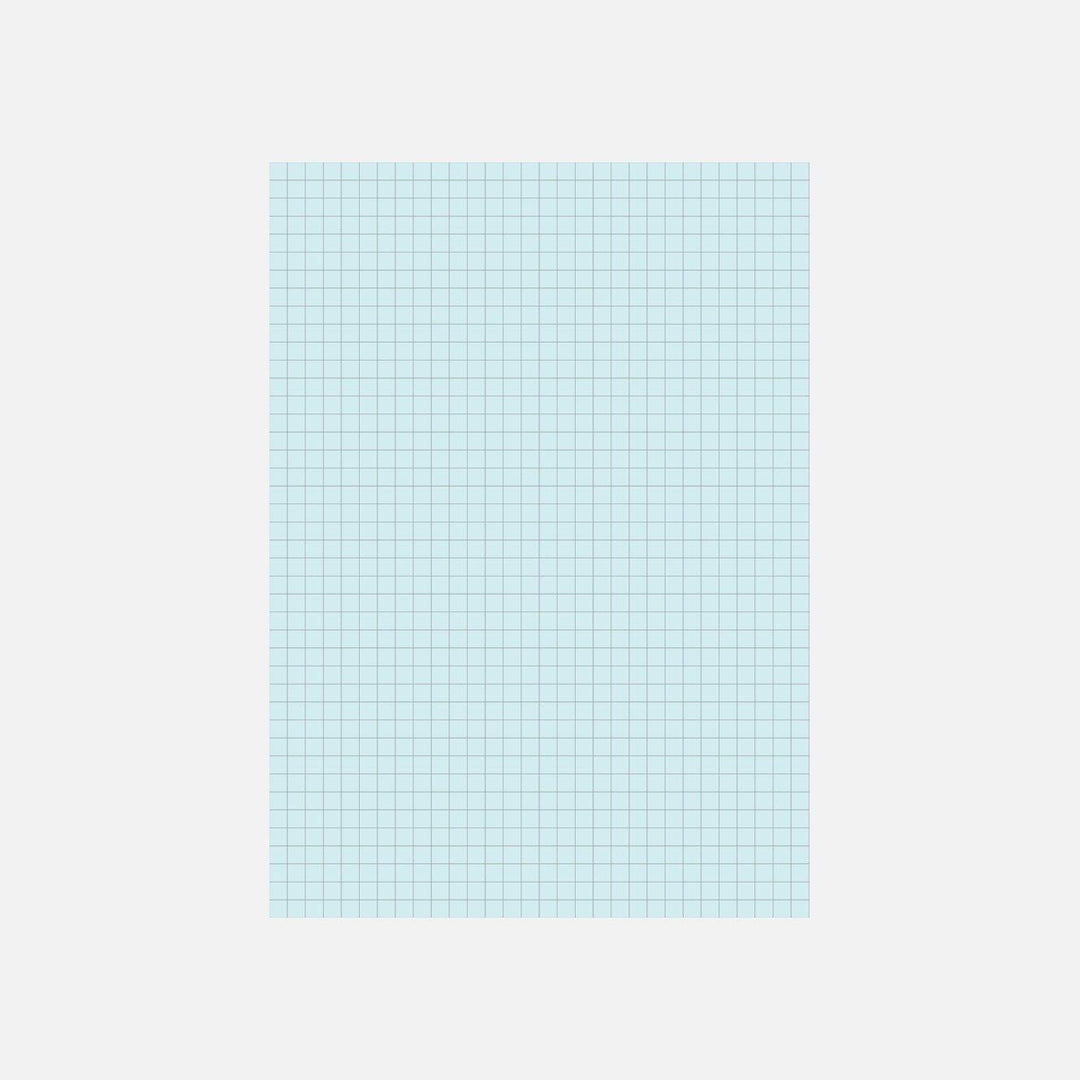 Before Breakfast – Work Pad Blue – Notepad A6 (12 x 9 cm)