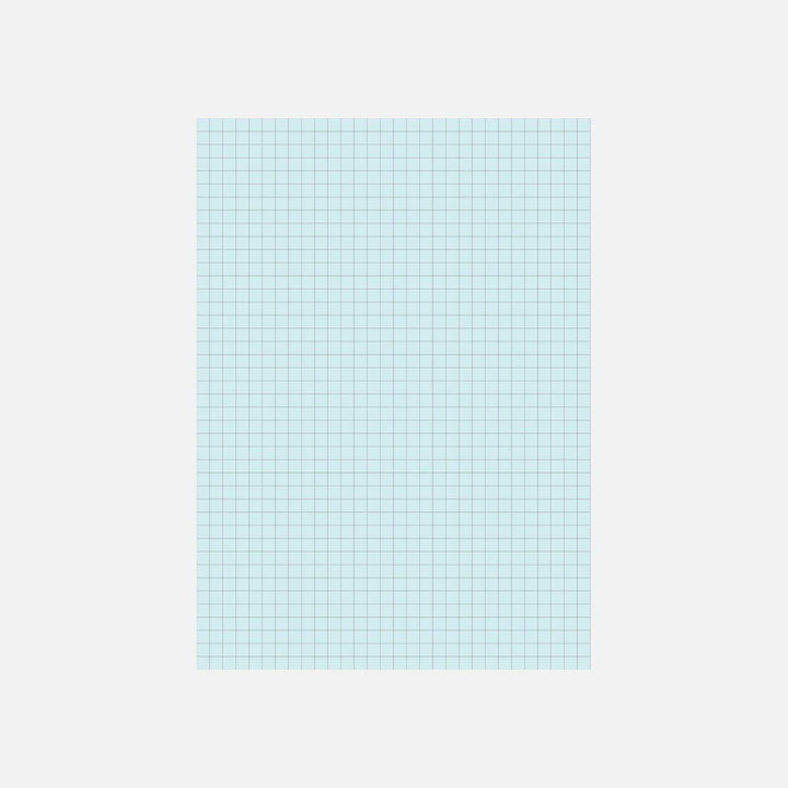 Before Breakfast – Work Pad Blue – Notepad A6 (12 x 9 cm)