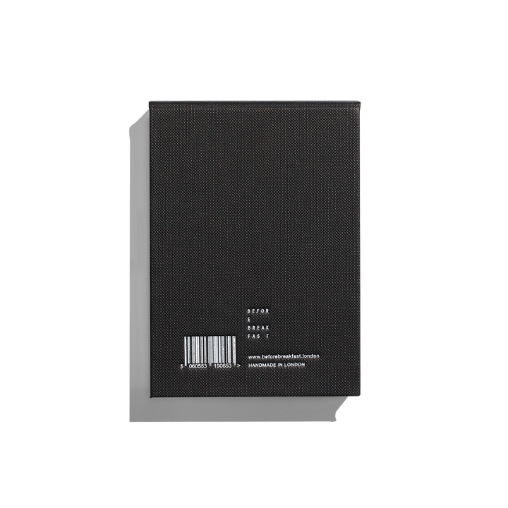 Before Breakfast – Work Pad Black – Bloc de notas A6 (12 x 9 cm)