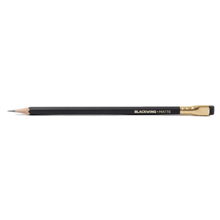 Blackwing - Matte – Caja de 12 lápices negros