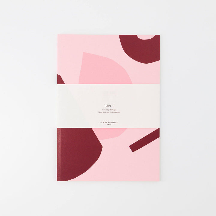 Maison Bonne Nouvelle – PAPER – Pink Dot Mesh Notebook B5 (17.6 x 25 cm)