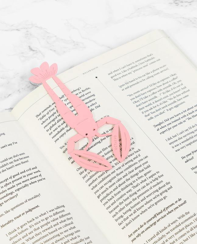 Octaevo - Bon Vivant - Pink Bookmark (11.7 x 5cm)