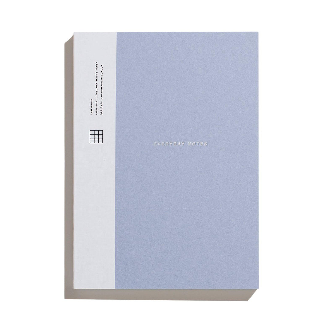 Before Breakfast – Every Day Notes Lilac Gray Grids – A5 Squared Notebook (19.6 x 14.1 cm)