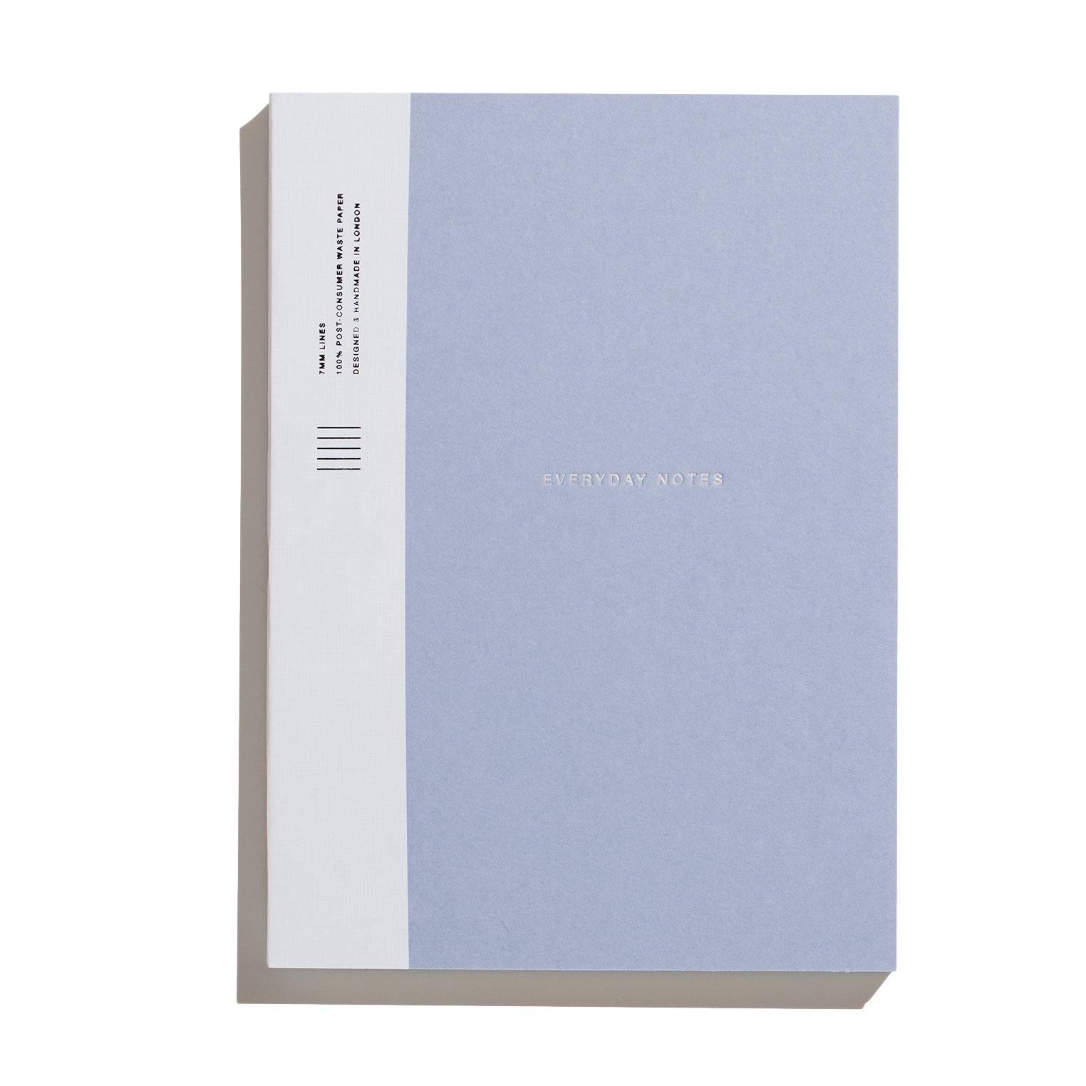 Before Breakfast – Every Day Notes Lilac Gray Lines – Ruled Notebook A ...