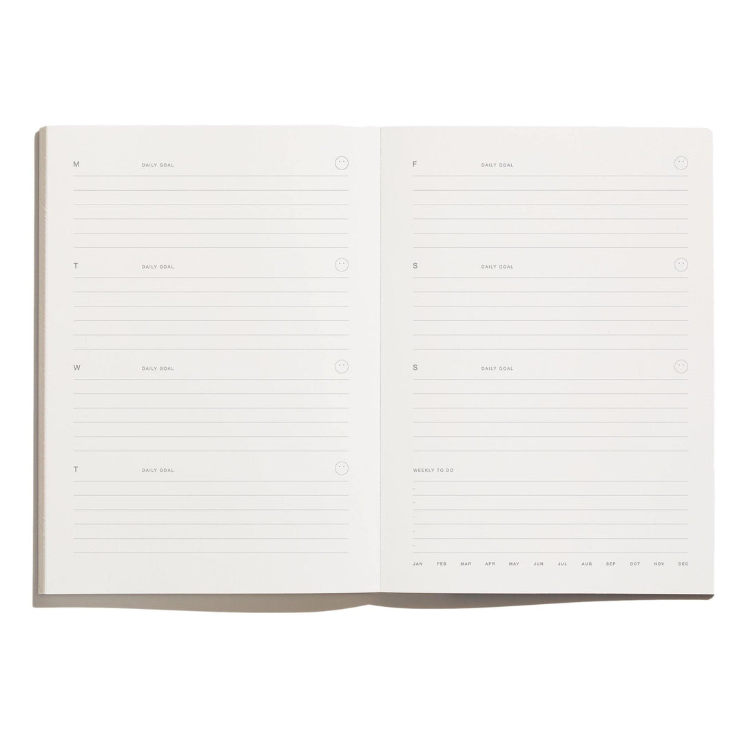 Before Breakfast – One Year Planner Ocean Blue (Weekly + To Do) – Weekly Planner A5 (19.6 x 14.1 cm)