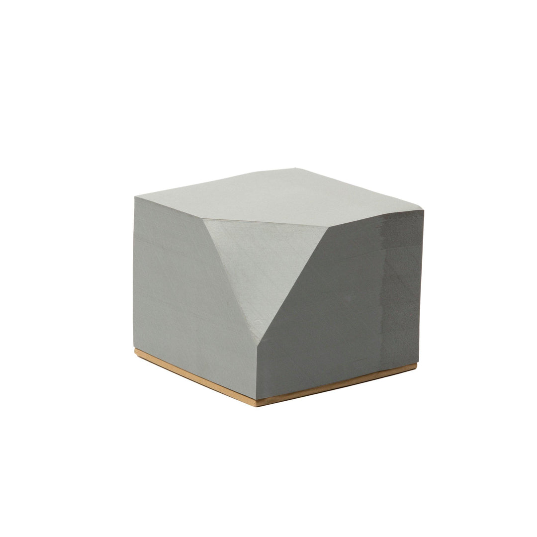 Block Design – Memo Block – Bloc de notas adhesivas Grises (9 x 9 cm)