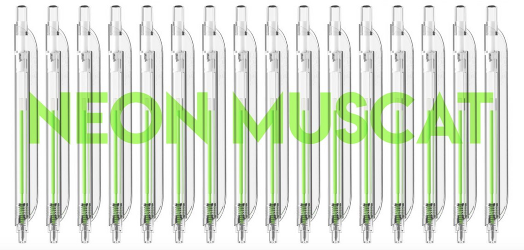 Clipen – Neon Muscat – Pen and Clip (14.7 cm)
