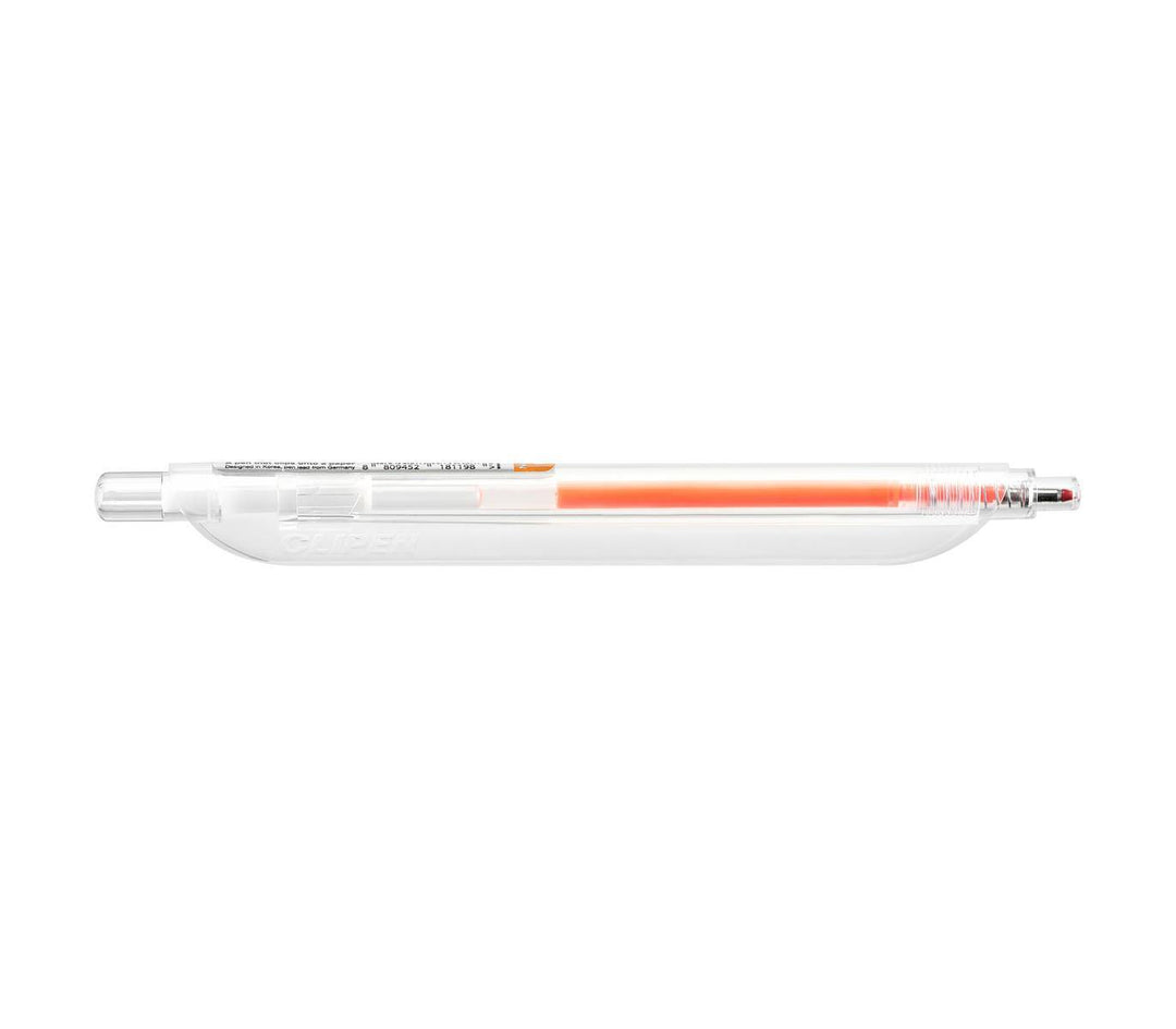 Clipen – Neon Citrus – Dos repuestos para bolígrafo 0,7 mm Naranja Neón