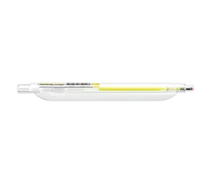 Clipen – Neon Lemon – Ballpoint Pen and Clip (14.7 cm)