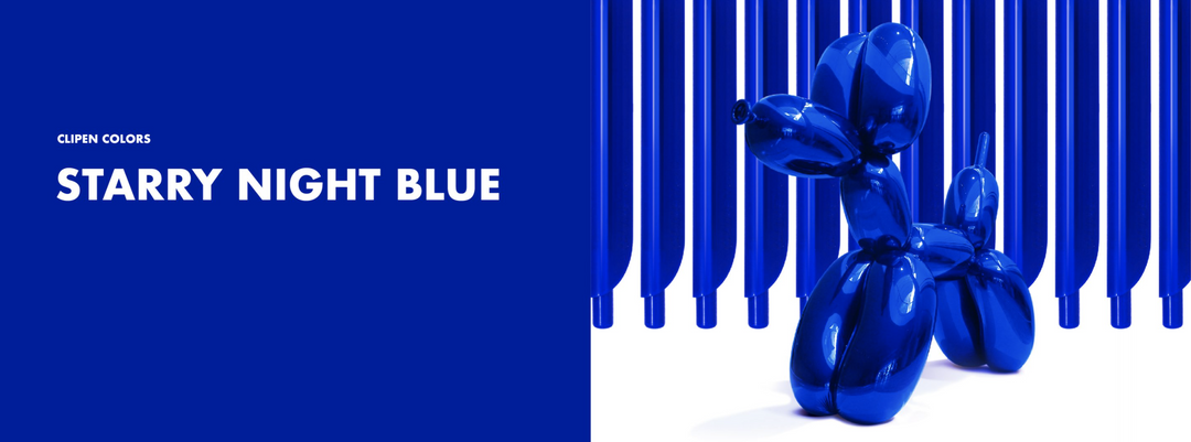 Clipen – Starry Night Blue – Ballpoint Pen and Clip (14.7 cm)