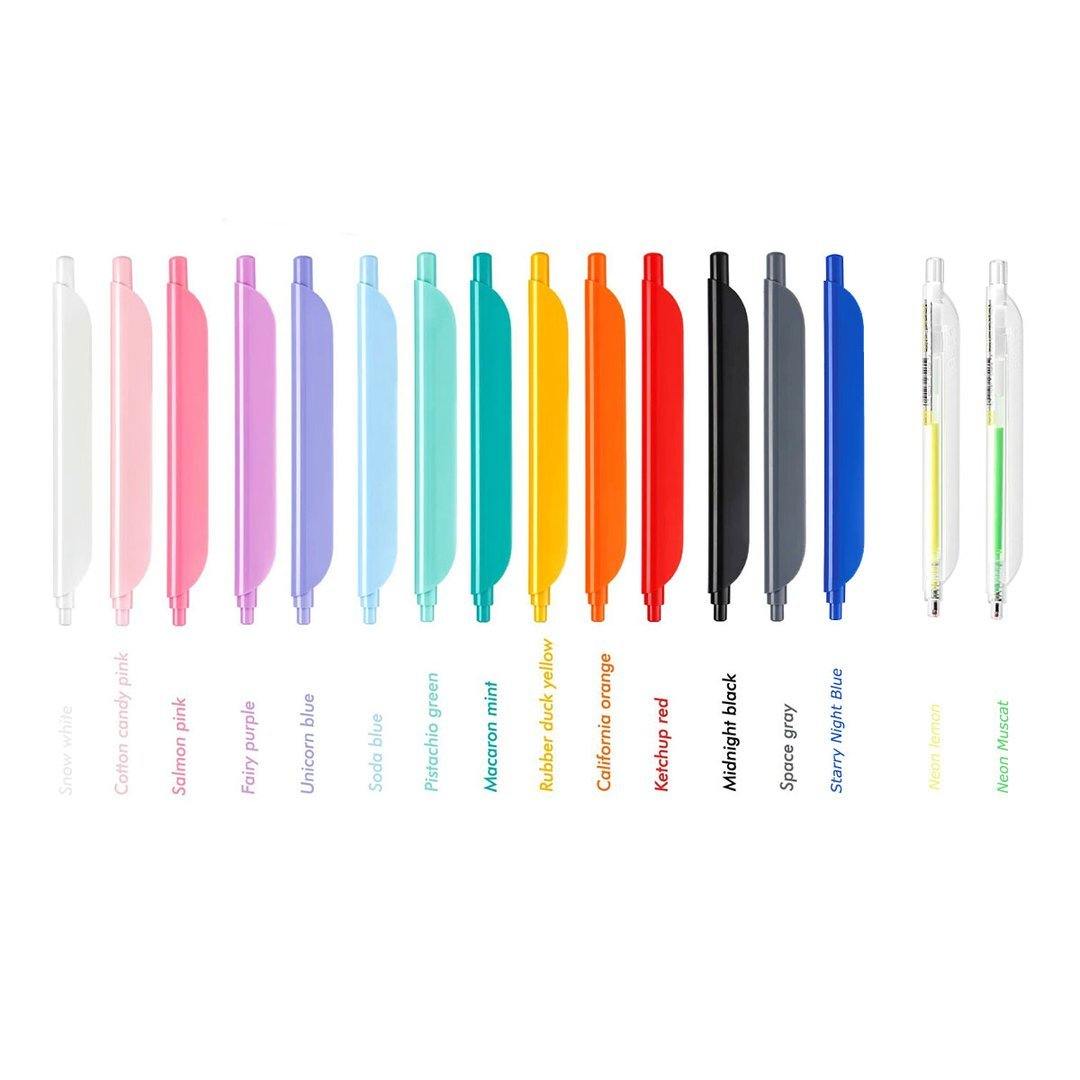Clipen – Neon Hibiscus – Pen and Clip (14.7 cm)