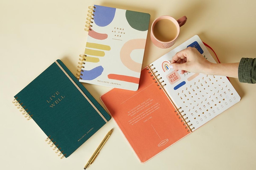 Designworks Ink – Guided Wellness Journal Come As You Are