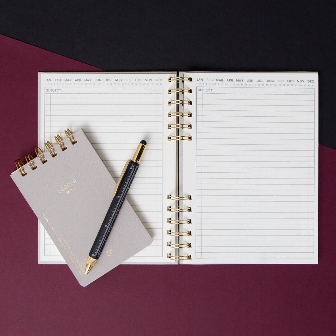 Designworks Ink Standard Issue Notebook No. 12 Dusty Pink Cuaderno