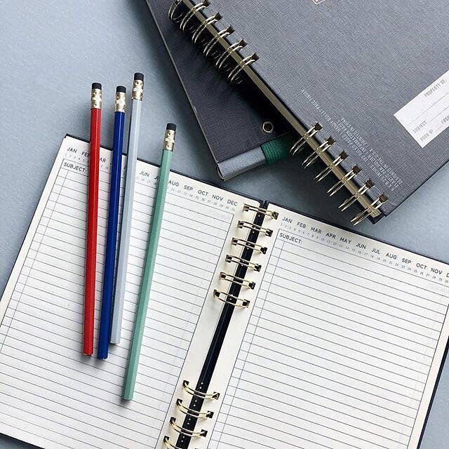 Designworks Ink Standard Issue Notebook No. 12 Black Cuaderno Plan