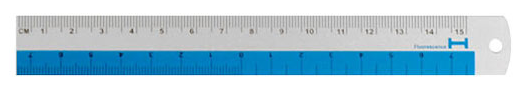 Hightide - Aluminum Ruler - Rule - 15cm