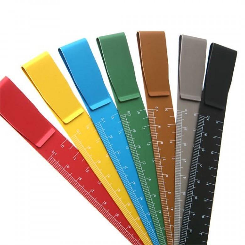 Hightide – Clip ruler – 10 cm ruler with clip (14.5 cm) – Notable ...