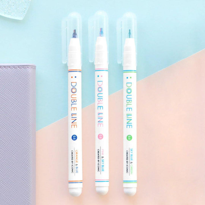 iconic double line pen