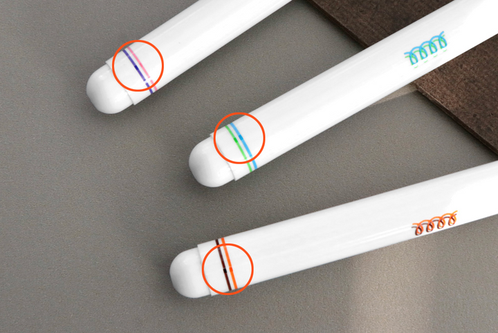 Iconic – Double Line Pen Sunset – Set de 3 Rotuladores doble punta (13,5cm)