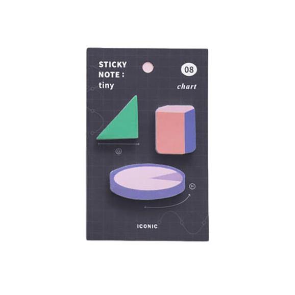 Iconic – Sticky Note Tiny – Set de notas adhesivas (11 x 7 cm)