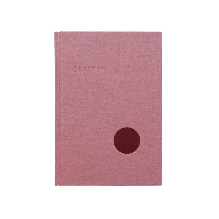 Kartotek - Hard Cover Journal - Pink Lined Notebook A5 (15 x 21.5 cm)