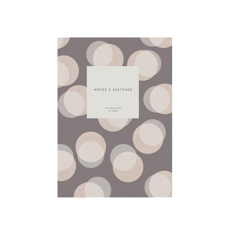 Kartotek – Baburu Plum – Cuaderno Malla de Puntos A5 (15 x 21 cm)