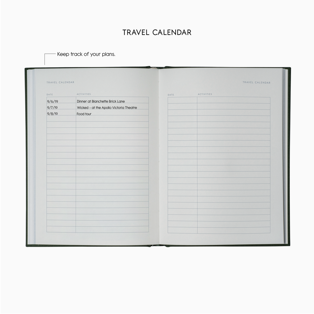 Kartotek – Travel Journal – Diario de viaje (13,5 x 18,5 cm)
