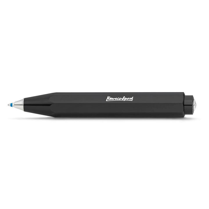 Kaweco - Skyline Sport - Black Retractable Ballpoint Pen (10cm)