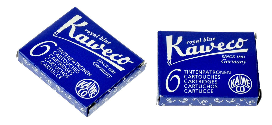 Kaweco - Box of 6 fountain ink cartridges - Royal Blue