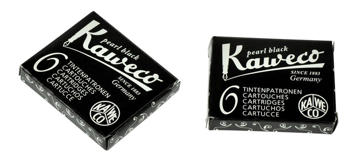 Kaweco - Box of 6 fountain ink cartridges - Pearl Black