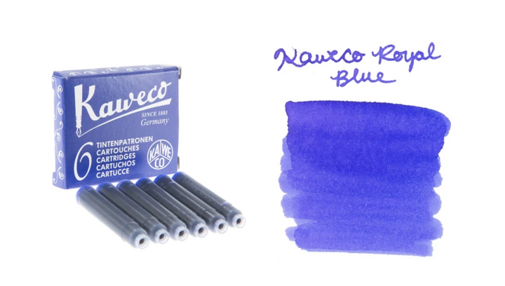 Kaweco - Caja de 6 cartuchos de tinta estilográfica – Royal Blue