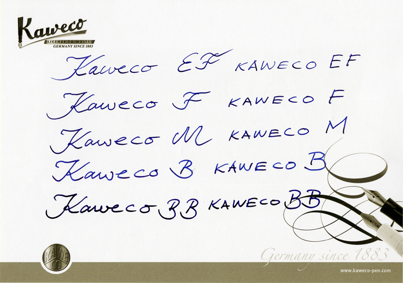 Kaweco - Perkeo Old Chambray - Feather M Grey/Blue (14 cm)