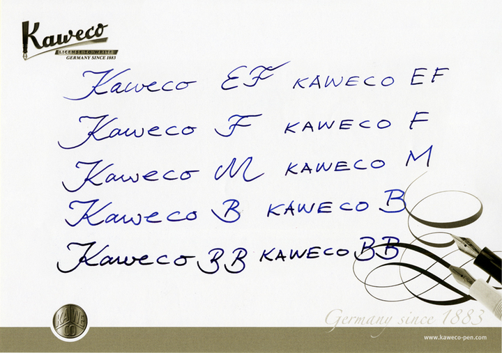 Kaweco - Perkeo Old Chambray - Pluma M Gris/ Azul (14 cm)