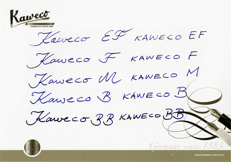 Kaweco - Liliput Wave - Pluma M Latón (9,8cm)