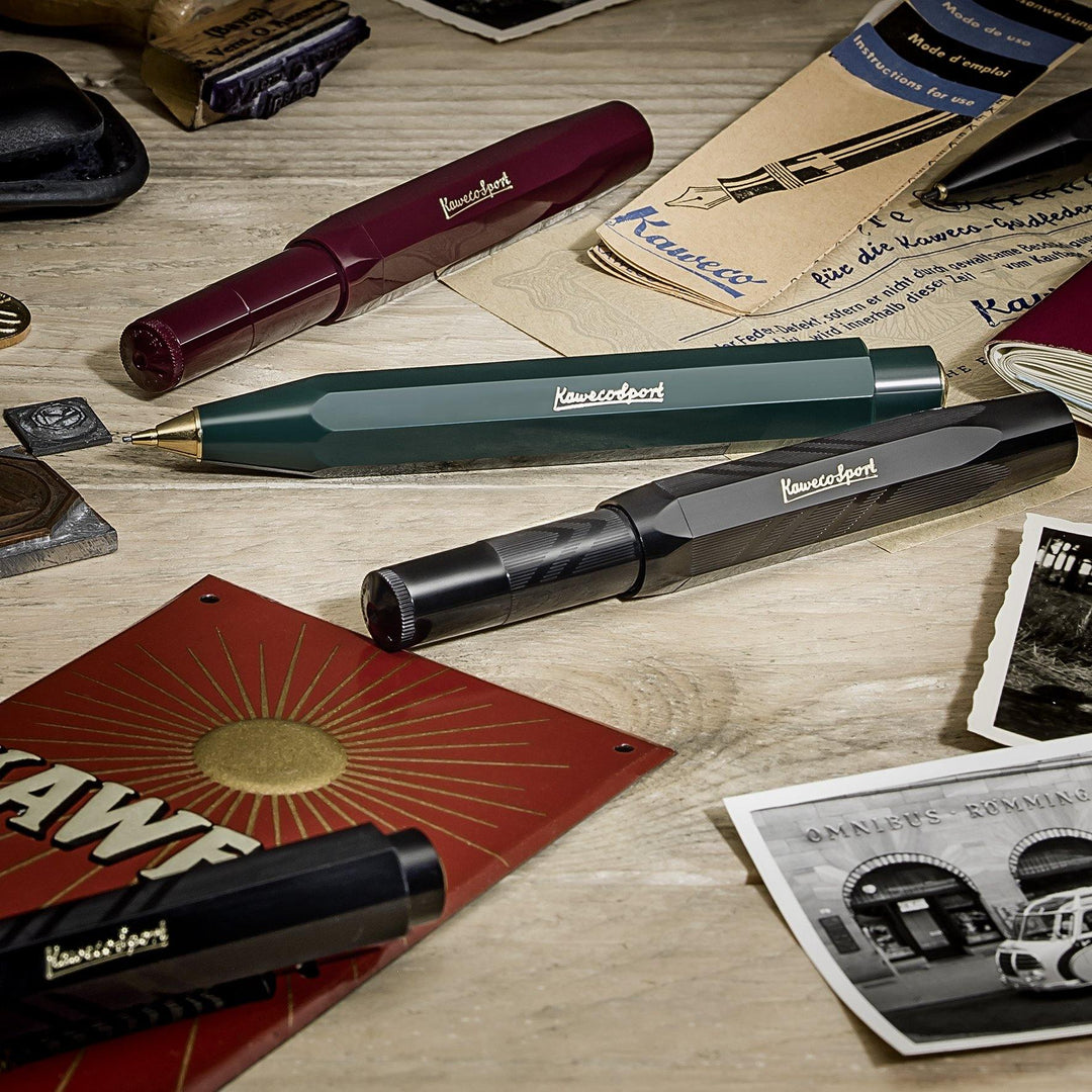 Kaweco - Classic Sport Special - Stylo à bille rétractable vert (10cm)