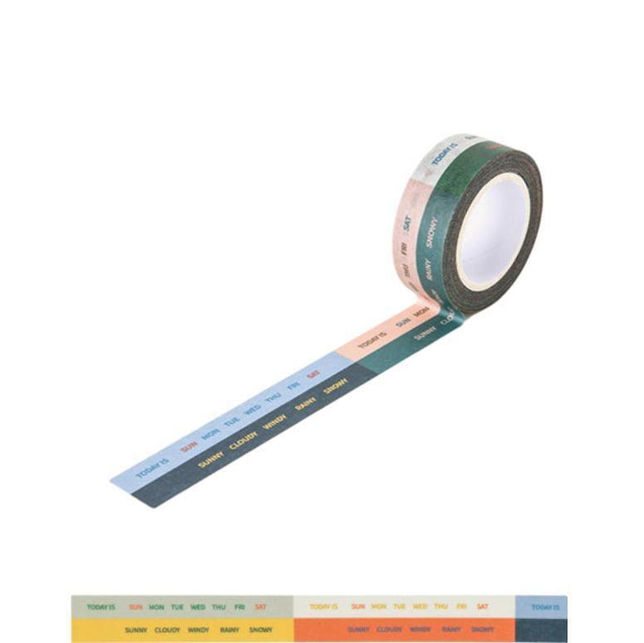 Livework – Life &amp; Pieces Masking Tape – Weather (10m)